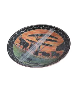 Plate with Big Animals/Sahani yenye Wanyama Wakubwa