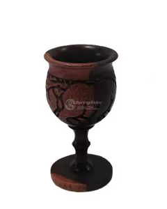 Wooden Wine Glass
