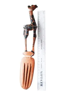 Giraffe Spoon & Fork/Kijiko na Uma wa Twiga