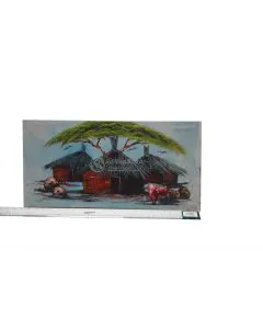 Maasai Village Drawing