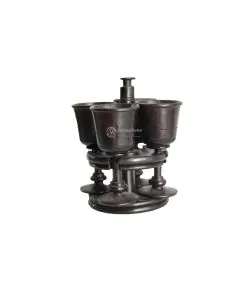 Wooden Wine Glass Set of 4