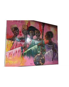 African Music Drawing