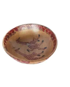 Bakuli yenye Twiga/Plate with Giraffe