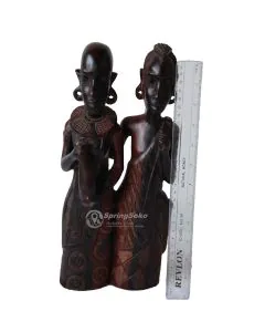 Maasai Head Pair