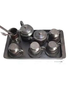 Wooden Cup Tea Set